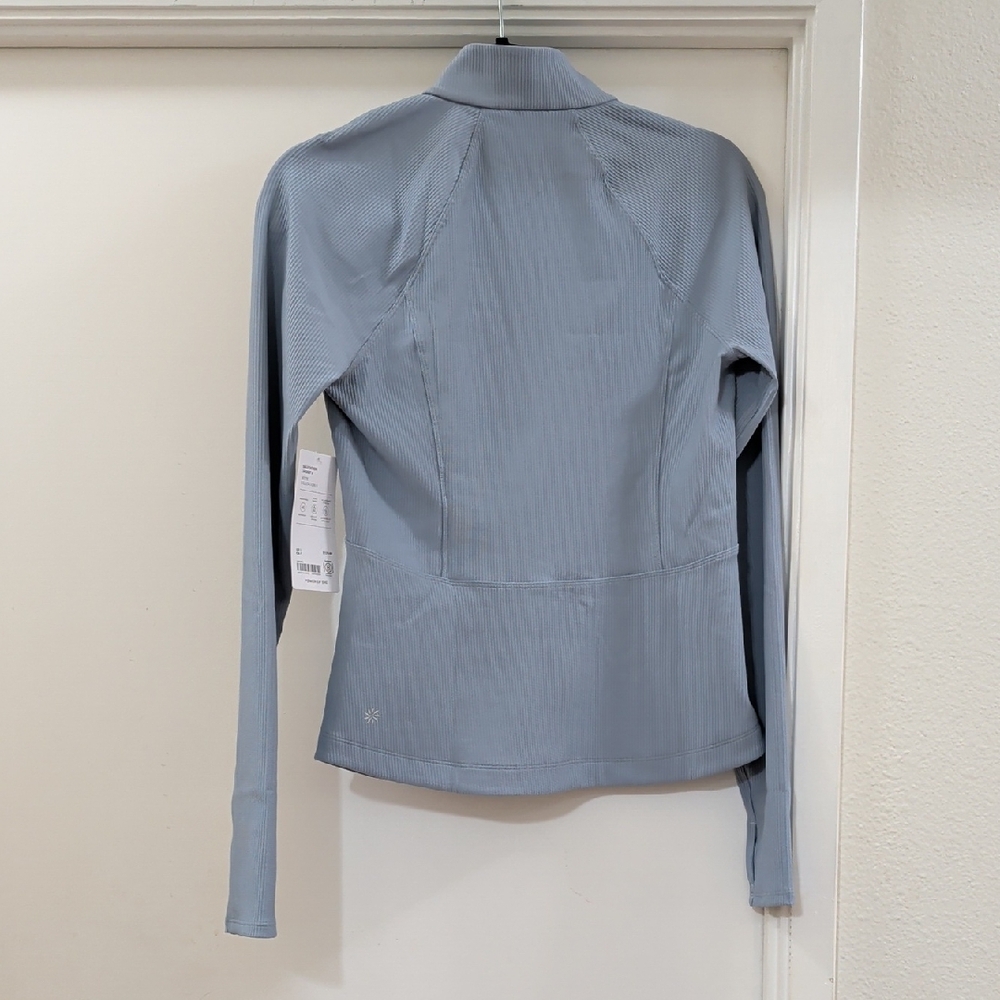 Athleta Salutation Jacket Blue Star NWT - Picture 4 of 9